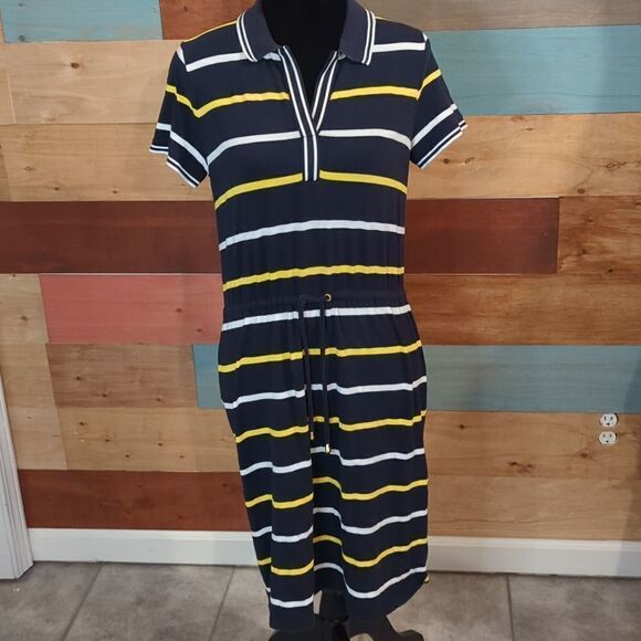 SMALL SUPER soft Jones New York dress drawstring waist - Picture 1 of 5